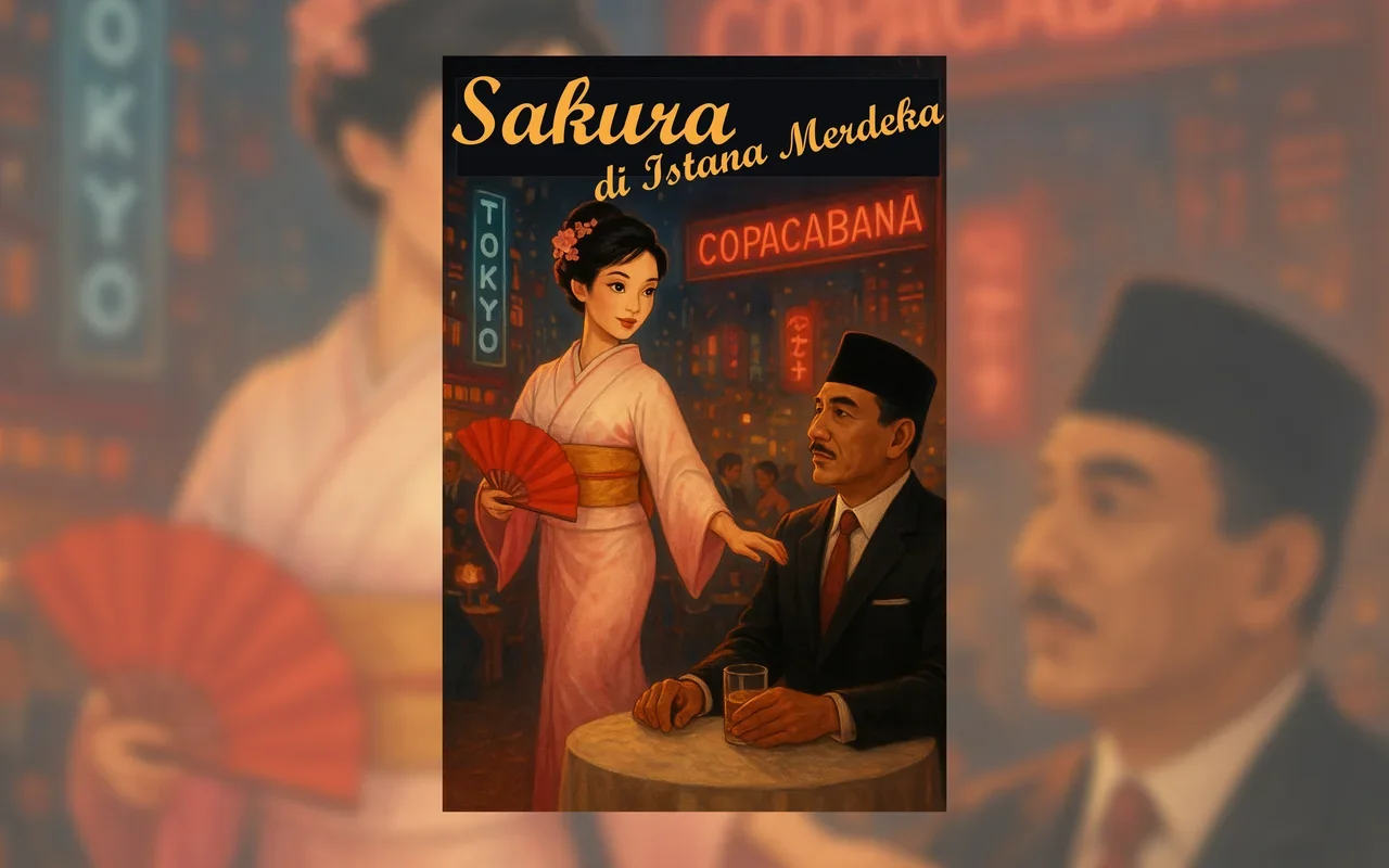 Sakura di Istana Merdeka
